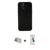 ieg™ iPhone 13 Pro Max Kılıf Yadigar Yansıma Serisi - Şeffaf Pasifik Cam Ekran Koruyucu + Rainbow Kamera Lens Koruma Cam - REGD