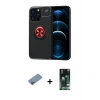 ieg™ iPhone 13 Pro Max Kılıf Yankı Form Prime - Şeffaf 360 Full Body Arka Koruyucu + Shine Kamera Lens Koruma Cam - PE