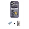 ieg™ iPhone 13 Pro Max Kılıf Zirve Form Özel Seri - Siyah Bilvis 3D Cam Ekran Koruyucu + Shine Kamera Lens Koruma Cam - MI