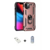 ieg™ iPhone 14 Kılıf Ahenk Klasik Koleksiyonu - Siyah Joko Magic 5D Cam + Diamond Kamera Lens - PE