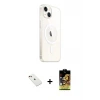 ieg™ iPhone 14 Kılıf Ahenk Yansıma Prime - Siyah Buffer Cam Ekran Koruyucu + Diamond Kamera Lens - KI