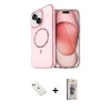 ieg™ iPhone 14 Kılıf Kıvılcım Form Prime - Siyah Bilvis 3D Cam Ekran Koruyucu + Diamond Kamera Lens - KI