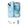 ieg™ iPhone 14 Kılıf Kıvılcım Form Prime - Siyah Joko Magic 5D Cam + Diamond Kamera Lens - KI