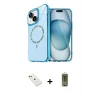 ieg™ iPhone 14 Kılıf Kıvılcım Form Prime - Siyah Joko Magic 5D Hayalet Cam + Diamond Kamera Lens - KI