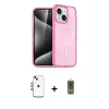 ieg™ iPhone 14 Kılıf Nova Asil Prime - Siyah Joko Magic 5D Hayalet Cam + Shine Kamera Lens - GI