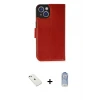 ieg™ iPhone 14 Kılıf Siluet Işık Serisi - Siyah Joko Magic 5D Cam + Diamond Kamera Lens - PE