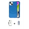 ieg™ iPhone 14 Kılıf Ufuk Serisi - Siyah Joko Magic 5D Cam + Shine Kamera Lens - YL