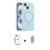 ieg™ iPhone 14 Kılıf Yankı Form Serisi - Siyah Joko Magic 5D Cam + Shine Kamera Lens - GI