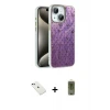 ieg™ iPhone 14 Kılıf Zirve Modern Prime - Siyah Joko Magic 5D Hayalet Cam + Diamond Kamera Lens - YL
