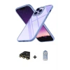 ieg™ iPhone 14 Pro Kılıf Nova Işık Serisi - Siyah Joko Magic 5D Cam + Raze Metal Kamera Lens - GD