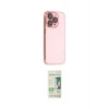ieg™ iPhone 14 Pro Kılıf Siluet Minimal Özel Seri - Siyah 20D Premium Cam Ekran Koruyucu