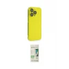 ieg™ iPhone 14 Pro Kılıf Siluet Minimal Özel Seri - Siyah 20D Premium Cam Ekran Koruyucu