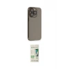ieg™ iPhone 14 Pro Kılıf Siluet Minimal Özel Seri - Siyah 20D Premium Cam Ekran Koruyucu