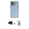 ieg™ iPhone 14 Pro Max Kılıf Ahenk Çizgi Prime - Siyah 6D Mat Seramik Hayalet Nano Ekran Koruyucu + Raze Metal Kamera Lens - GS