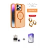ieg™ iPhone 14 Pro Max Kılıf Akış Form - Siyah Bilvis 5in1 3D Magic Cam Ekran Koruyucu + Bilvis Titan Kamera Lens - DNMR