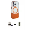 ieg™ iPhone 14 Pro Max Kılıf Çekirdek Asil Özel Seri - Siyah Joko Magic 5D Hayalet Cam + Bilvis Titan Kamera Lens - SH