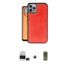 ieg™ iPhone 14 Pro Max Kılıf Kıvılcım Işık Serisi - Siyah Joko Magic 5D Hayalet Cam + Bilvis Titan Kamera Lens - DNMR