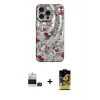 ieg™ iPhone 14 Pro Max Kılıf Nova Doku Prime - Siyah Buffer Cam Ekran Koruyucu + Bilvis Titan Kamera Lens - DNMR