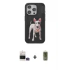 ieg™ iPhone 14 Pro Max Kılıf Nova Form Koleksiyonu - Siyah Joko Magic 5D Hayalet Cam + Bilvis Titan Kamera Lens - GD