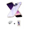 ieg™ iPhone 14 Pro Max Kılıf Nova Işık Serisi - Siyah Joko 5D Cam + Band Metal Kamera Lens - GS