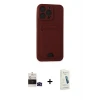 ieg™ iPhone 14 Pro Max Kılıf Vadi Çizgi Prime - Şeffaf Pasifik Cam Ekran Koruyucu + Bilvis Titan Kamera Lens - SH