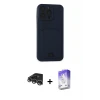 ieg™ iPhone 14 Pro Max Kılıf Vadi Çizgi Prime - Siyah Bilvis 5in1 3D Magic Cam Ekran Koruyucu + Raze Metal Kamera Lens - GS