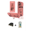 ieg™ iPhone 14 Pro Max Kılıf Vadi Form Prime - Siyah Polymer Nano Ekran Koruyucu + Raze Metal Kamera Lens - GD