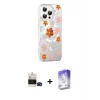 ieg™ iPhone 14 Pro Max Kılıf Yörünge Işık Prime - Siyah Bilvis 5in1 3D Magic Cam Ekran Koruyucu + Bilvis Titan Kamera Lens - SH