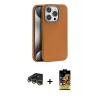 ieg™ iPhone 14 Pro Max Kılıf Zirve Modern Prime - Siyah Buffer Cam Ekran Koruyucu + Raze Metal Kamera Lens - GD