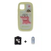 ieg™ iPhone 15 Kılıf Akış Yansıma - Siyah Joko Magic 5D Cam + PVD Metal Kamera Lens - TU