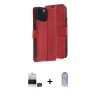ieg™ iPhone 15 Kılıf Siluet Işık Serisi - Siyah Joko Magic 5D Cam + Bilvis Titan Kamera Lens - YL