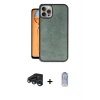ieg™ iPhone 15 Pro Kılıf Kıvılcım Işık Serisi - Siyah Joko Magic 5D Cam + Raze Metal Kamera Lens - LT