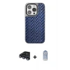 ieg™ iPhone 15 Pro Kılıf Siluet Form Serisi - Siyah Joko Magic 5D Cam + Raze Metal Kamera Lens - LT