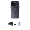ieg™ iPhone 15 Pro Max Kılıf Kozmos Çizgi Prime - Siyah Joko Magic 5D Cam + Raze Metal Kamera Lens - GS