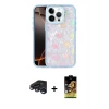 ieg™ iPhone 15 Pro Max Kılıf Odak Prime - Siyah Buffer Cam Ekran Koruyucu + Raze Metal Kamera Lens - LT