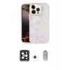 ieg™ iPhone 15 Pro Max Kılıf Odak Prime - Siyah Joko Magic 5D Cam + PVD Metal Kamera Lens - SH