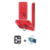 ieg™ iPhone 15 Pro Max Kılıf Vadi Form Prime - Siyah 3D Antistatik Seramik Nano Ekran Koruyucu + PVD Metal Kamera Lens - LT