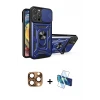 ieg™ iPhone 16 Pro Max Kılıf Ahenk Klasik - Siyah 3D Antistatik Seramik Nano Ekran Koruyucu + Pers Alüminyum Kamera Lens - CLTM