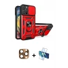 ieg™ iPhone 16 Pro Max Kılıf Ahenk Klasik - Siyah 3D Antistatik Seramik Nano Ekran Koruyucu + Pers Alüminyum Kamera Lens - CLTM