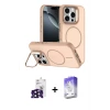 ieg™ iPhone 16 Pro Max Kılıf Çekirdek Klasik - Siyah Bilvis 5in1 3D Magic Cam Ekran Koruyucu + Bilvis Titan Kamera Lens - SH