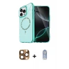 ieg™ iPhone 16 Pro Max Kılıf Kıvılcım Form Prime - Siyah Joko Magic 5D Cam + Pers Alüminyum Kamera Lens - CLTM