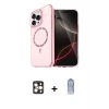ieg™ iPhone 16 Pro Max Kılıf Kıvılcım Form Prime - Siyah Joko Magic 5D Cam + PVD Metal Kamera Lens - GD