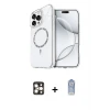ieg™ iPhone 16 Pro Max Kılıf Kıvılcım Form Prime - Siyah Joko Magic 5D Cam + PVD Metal Kamera Lens - GD