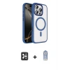 ieg™ iPhone 16 Pro Max Kılıf Kıvılcım Prime - Siyah Joko Magic 5D Cam + PVD Metal Kamera Lens - SH