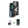ieg™ iPhone 16 Pro Max Kılıf Nova Form Koleksiyonu - Siyah 360 Mat Full Body Arka Koruyucu + Bilvis Titan Kamera Lens - SH