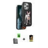 ieg™ iPhone 16 Pro Max Kılıf Nova Form Koleksiyonu - Siyah Buffer Cam Ekran Koruyucu + Raze Metal Kamera Lens - SH