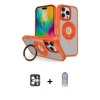ieg™ iPhone 16 Pro Max Kılıf Nova Minimal Serisi - Siyah Joko Magic 5D Cam + PVD Metal Kamera Lens - GS