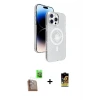 ieg™ iPhone 16 Pro Max Kılıf Nova Modern Prime - Siyah Buffer Cam Ekran Koruyucu + Raze Metal Kamera Lens - CLTM