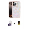 ieg™ iPhone 16 Pro Max Kılıf Odak Prime - Siyah Buffer Cam Ekran Koruyucu + Bilvis Titan Kamera Lens - GS