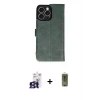ieg™ iPhone 16 Pro Max Kılıf Siluet Işık Serisi - Siyah Joko Magic 5D Hayalet Cam + Bilvis Titan Kamera Lens - TMGI